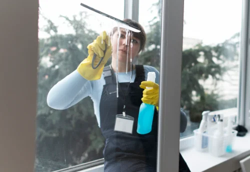 Nettoyage de vitres intérieures et extérieures à Chapdes-Beaufort